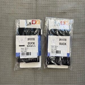 Duluth Trading Buck Naked Briefs Medium Mens NWT Set Of 2 Black Performance